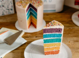 Rainbow Layer Cake