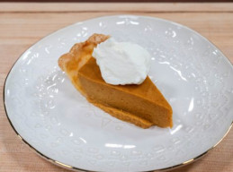 Persimmon Pumpkin Pie