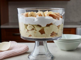 Banana Pudding with Vanilla Shortbread