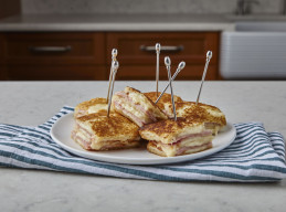 Triple-Decker Croque Monsieurs