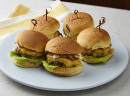 Sexy Sliders with Fancy Sauce and Cola Onions