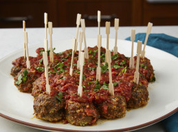 Spicy Calabrian Meatballs