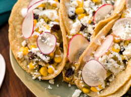 Green Chile Chicken Tacos 