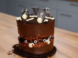Graveyard Fault Line Cake
