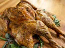 Spatchcock'd Roast Turkey