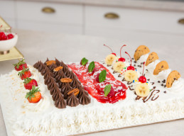 1 Sheet Cake, 5 Cake Flavors