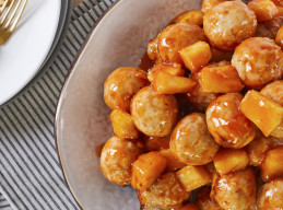 Baked Sweet and Sour Meatballs