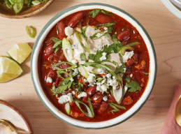 Instant Pot Buffalo Turkey Chili