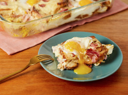 Croque Madame Hot Dish 