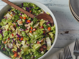 Garbage Salad with Sweet Italian Vinaigrette