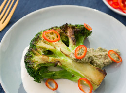 Garam Masala and Sumac Broccoli Steak