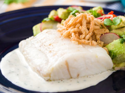 Olive Oil-Poached Cod