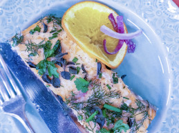 Citrus Roasted Salmon with Herbs