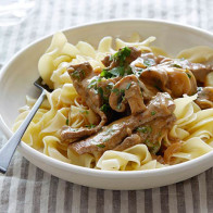 Beef Stroganoff