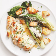 Sheet-Pan Chicken Caesar Salad