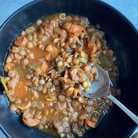Spicy Lentil and Sausage Soup