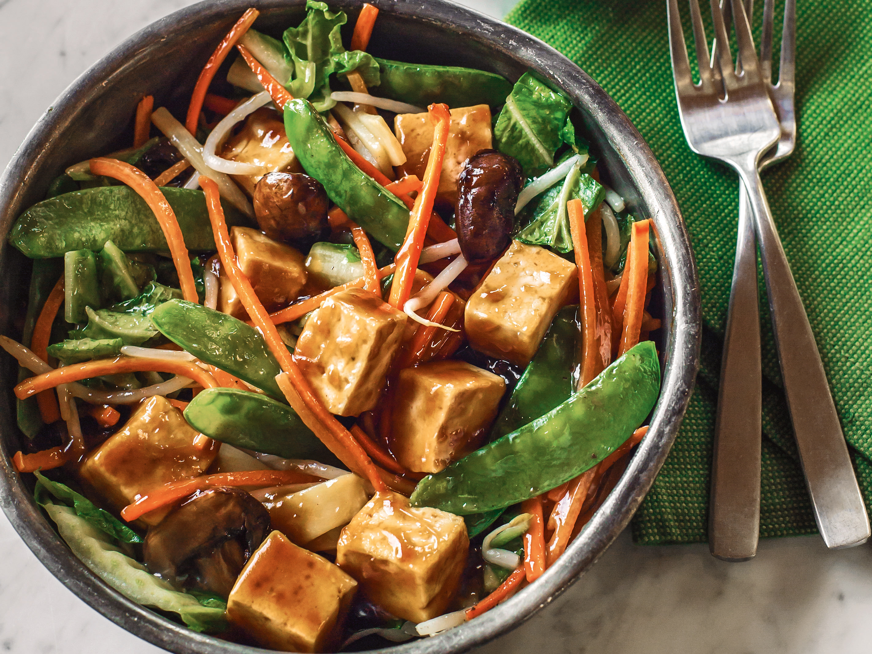 Autumn Vegetable StirFry with Jet Tila