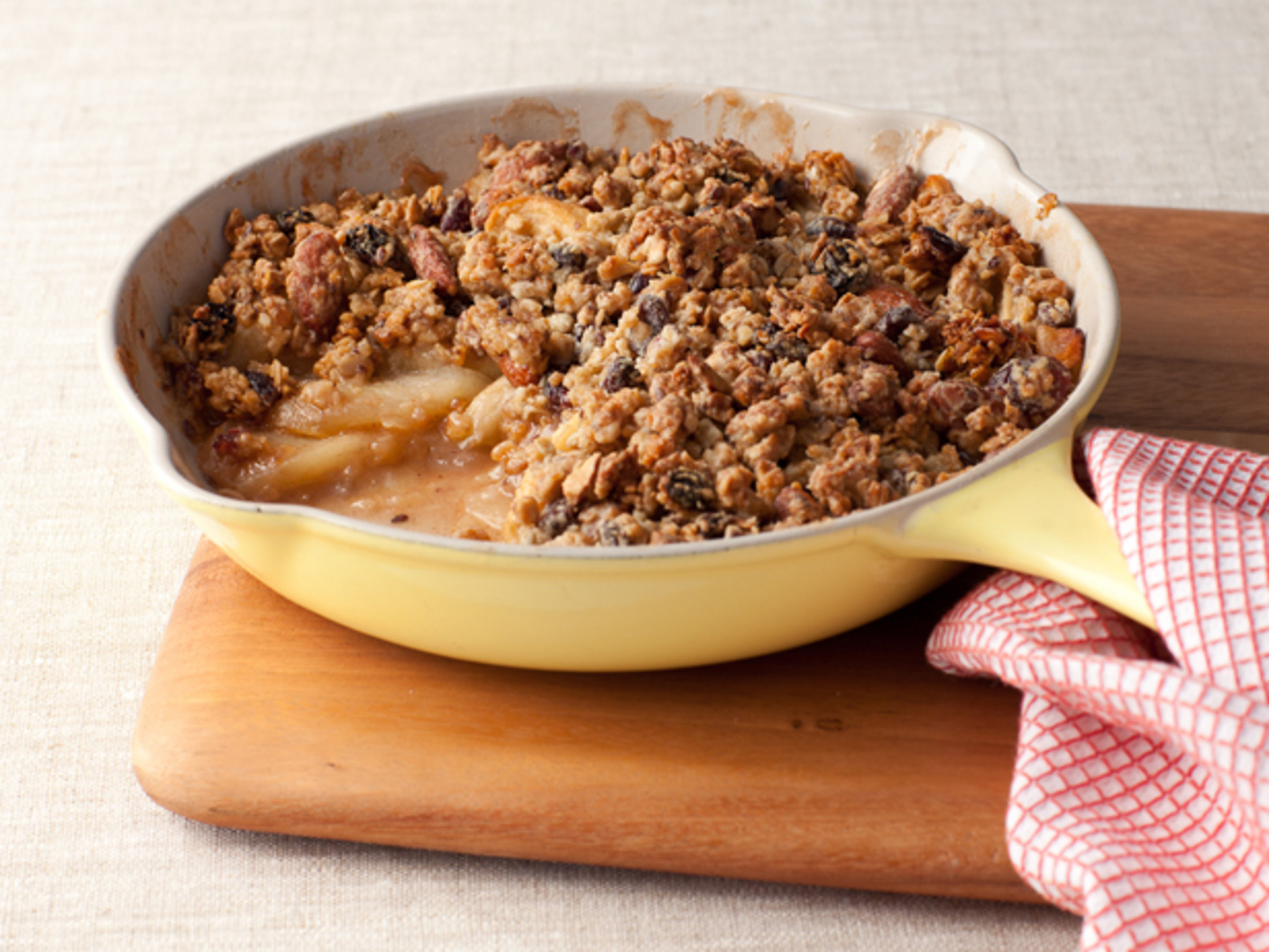 Skillet Granolaapple Crisp Food Network Kitchen