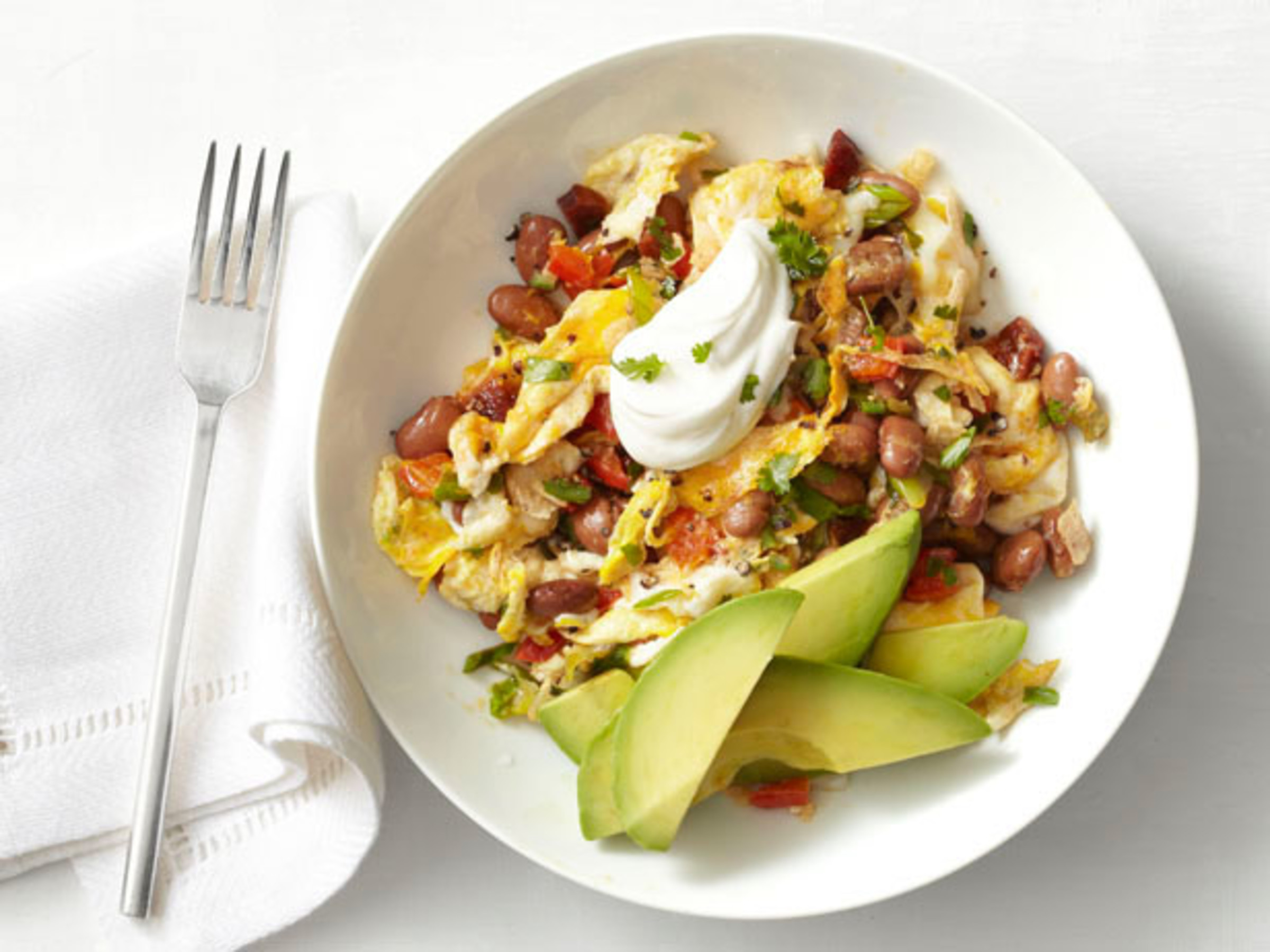 Mexican Eggs With Chorizo And Beans Food Network Kitchen