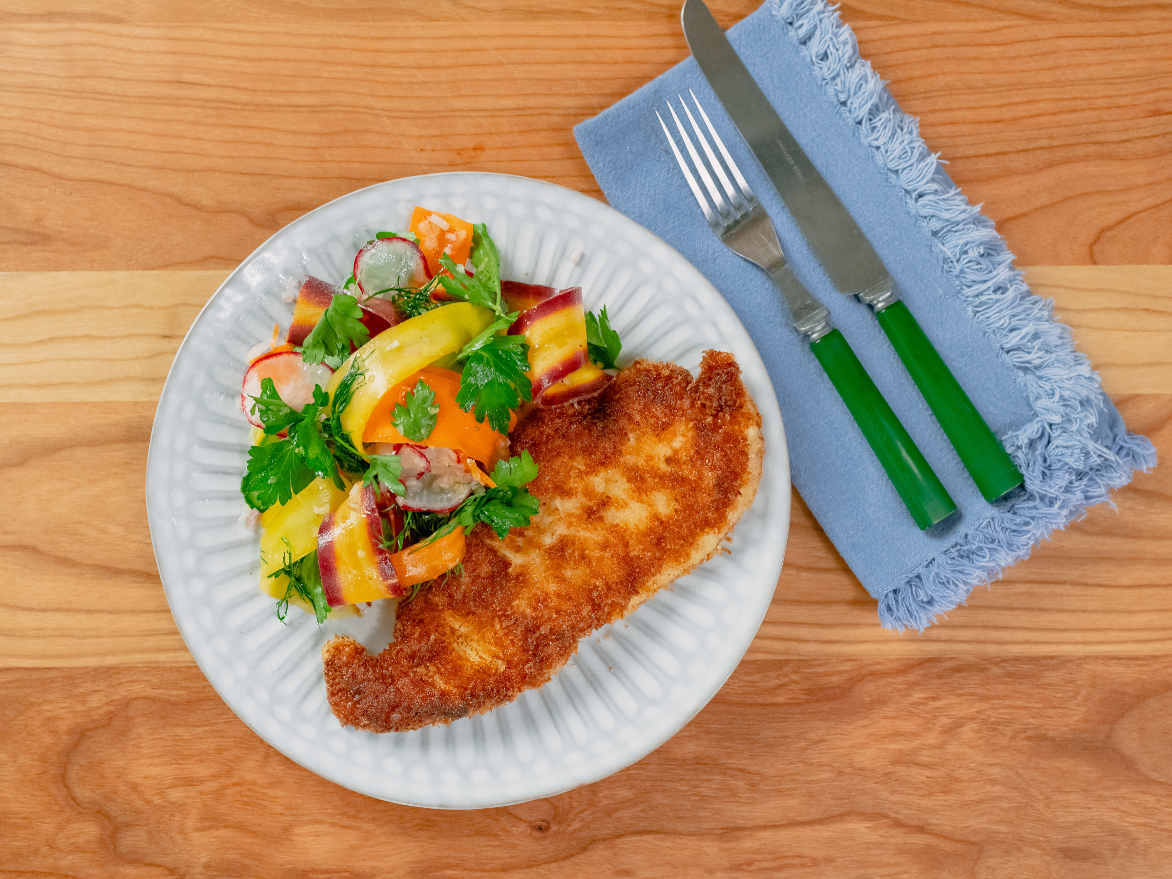 Crispy Ranch Chicken Cutlets Food Network Kitchen