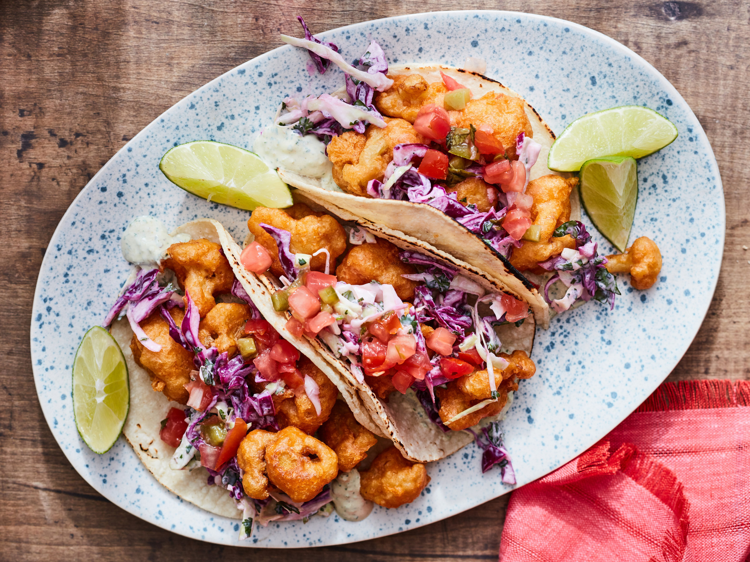 Crispy Cauliflower Tacos Food Network Kitchen