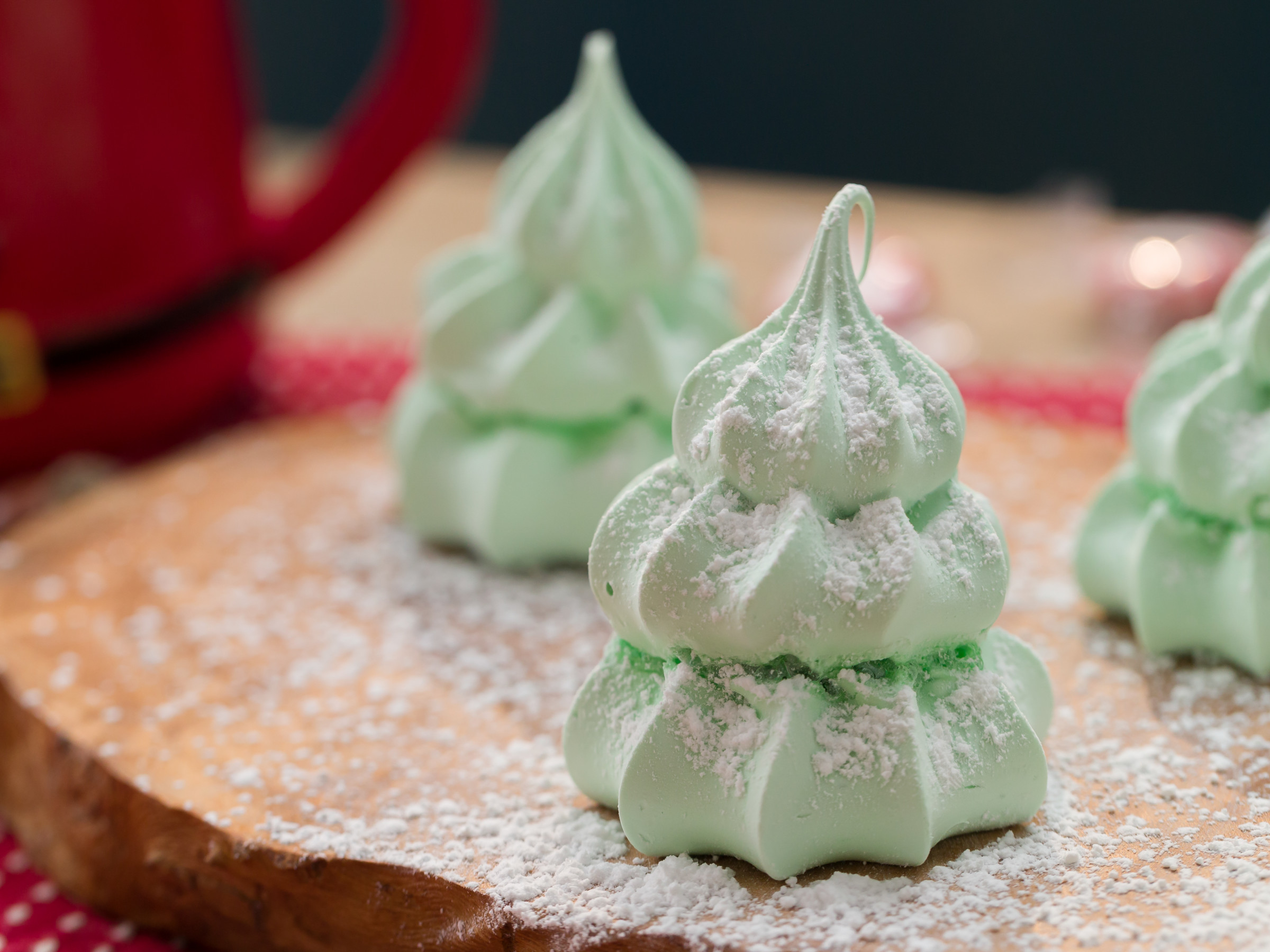Meringue Trees With Snow Food Network Kitchen