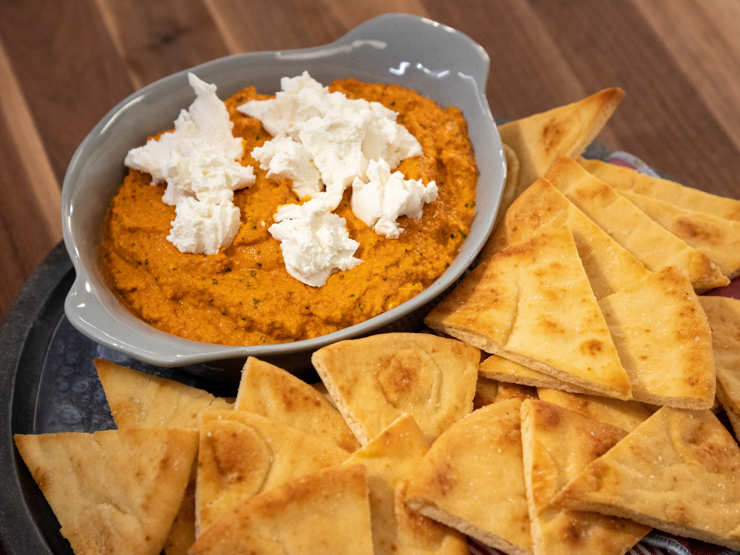 Romesco Dip With Goat Cheese Food Network Kitchen