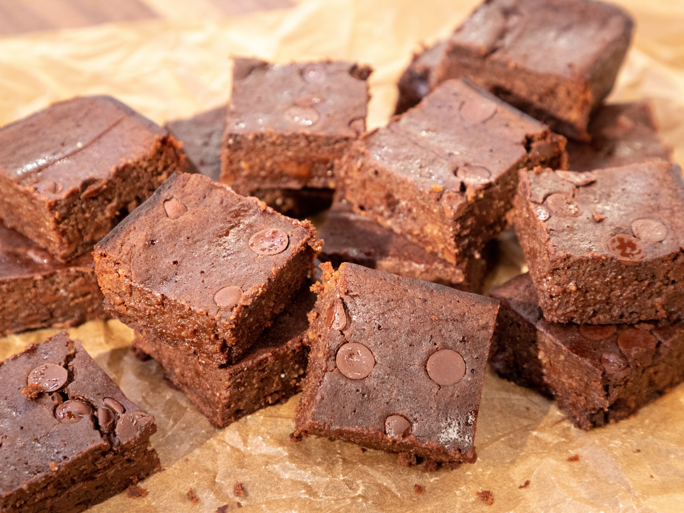 Glutenfree Doublechocolate Black Bean Brownies Food Network Kitchen