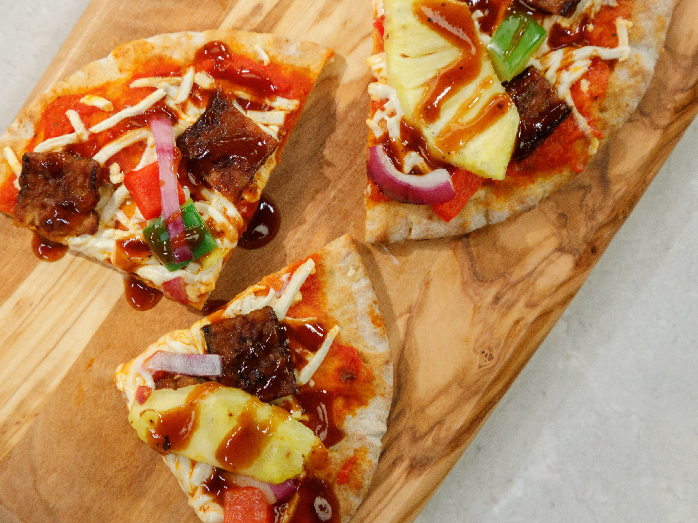 Vegan Hawaiian Pita Pizzas Food Network Kitchen