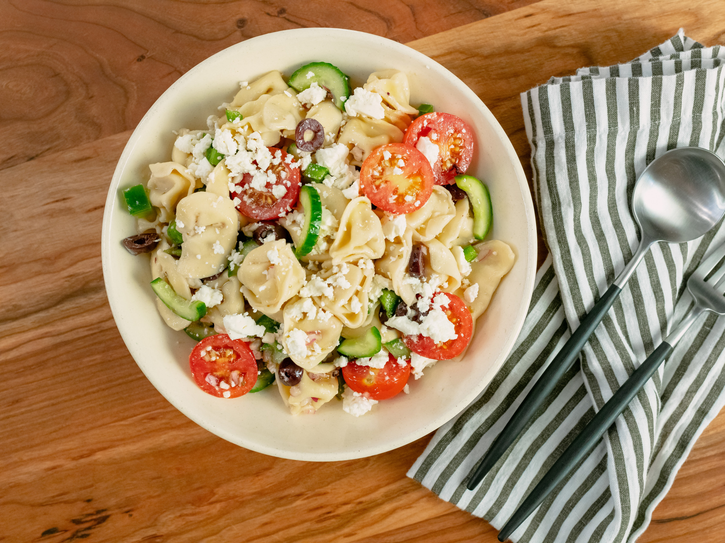 Greek Tortellini Salad