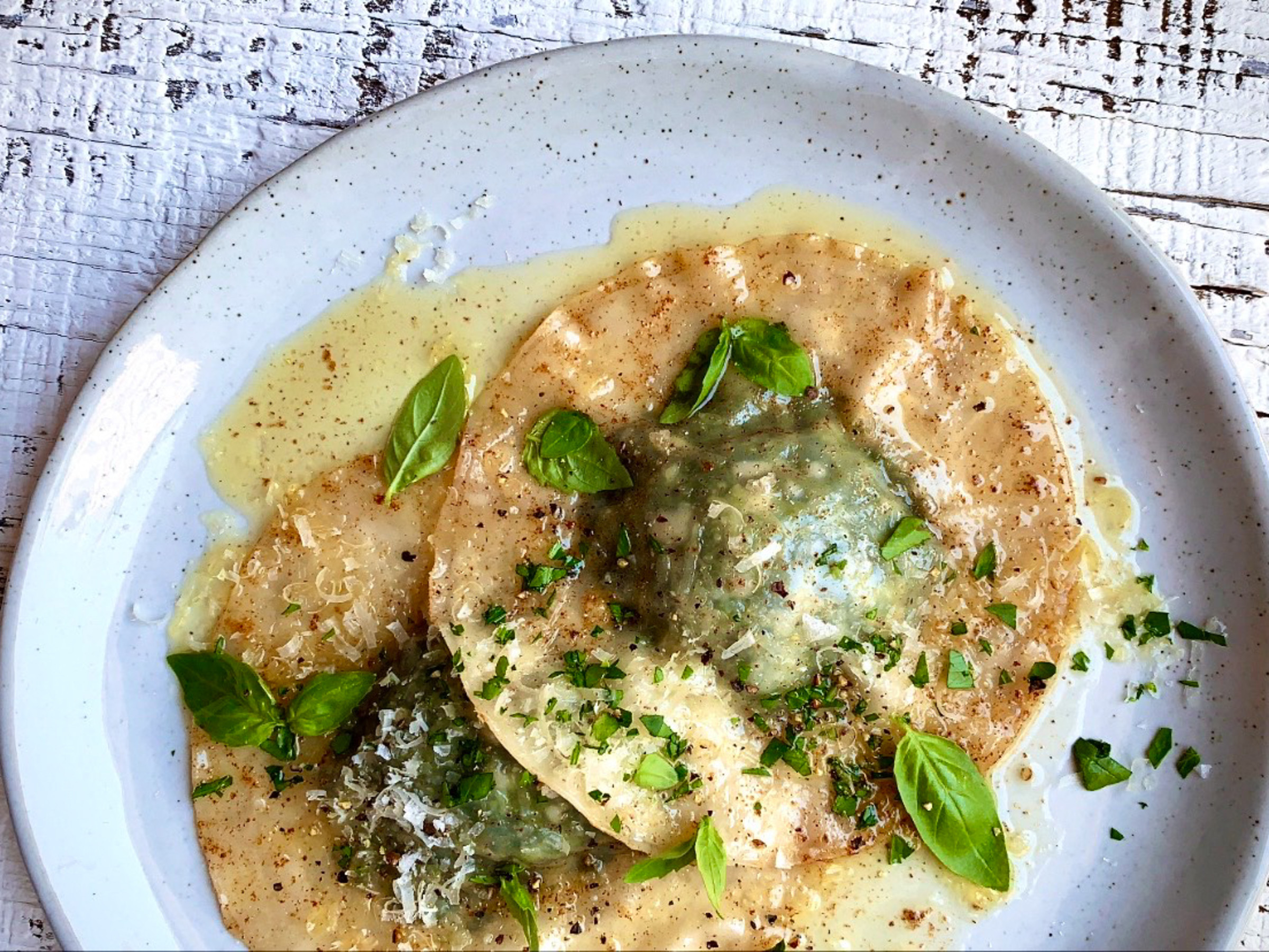 Spinach, Goat Cheese And Herb Ravioli Food Network Kitchen