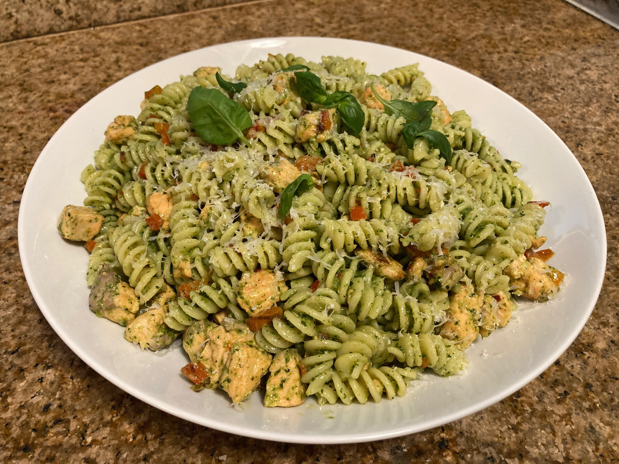 Salmon Pesto Pasta Food Network Kitchen
