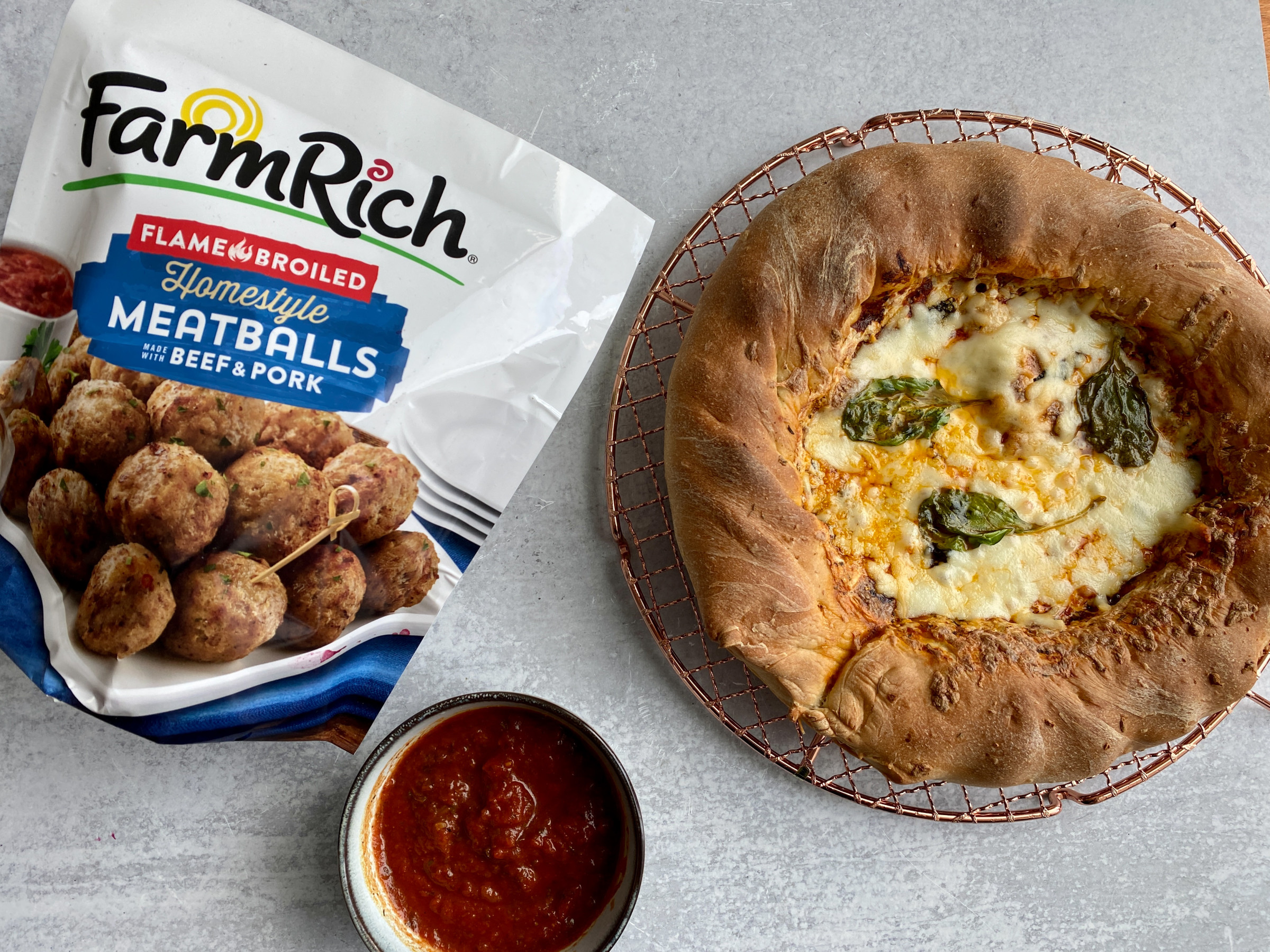 Meatball Stuffedcrust Pizza Dippers (sponsored) Food Network Kitchen