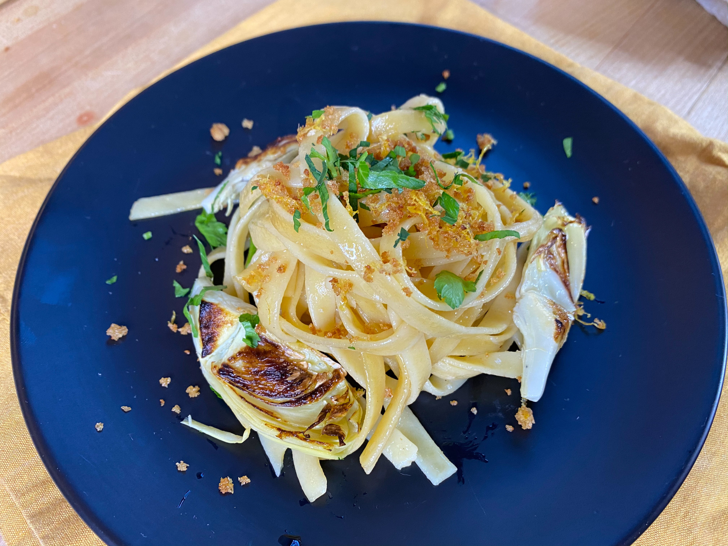 Artichoke, Anchovy And Lemon Pasta Food Network Kitchen