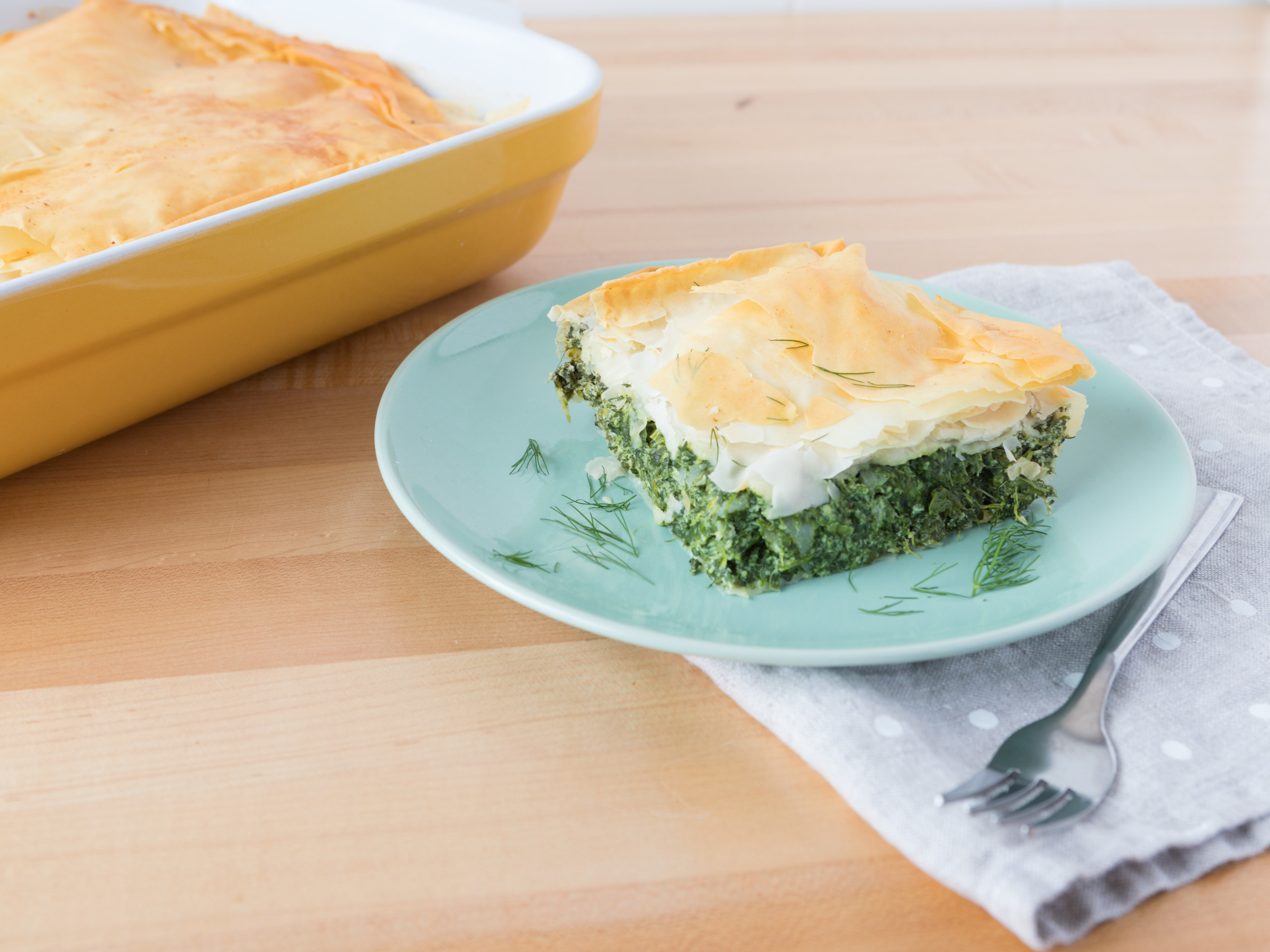 Savetheday Spinach Pie Food Network Kitchen
