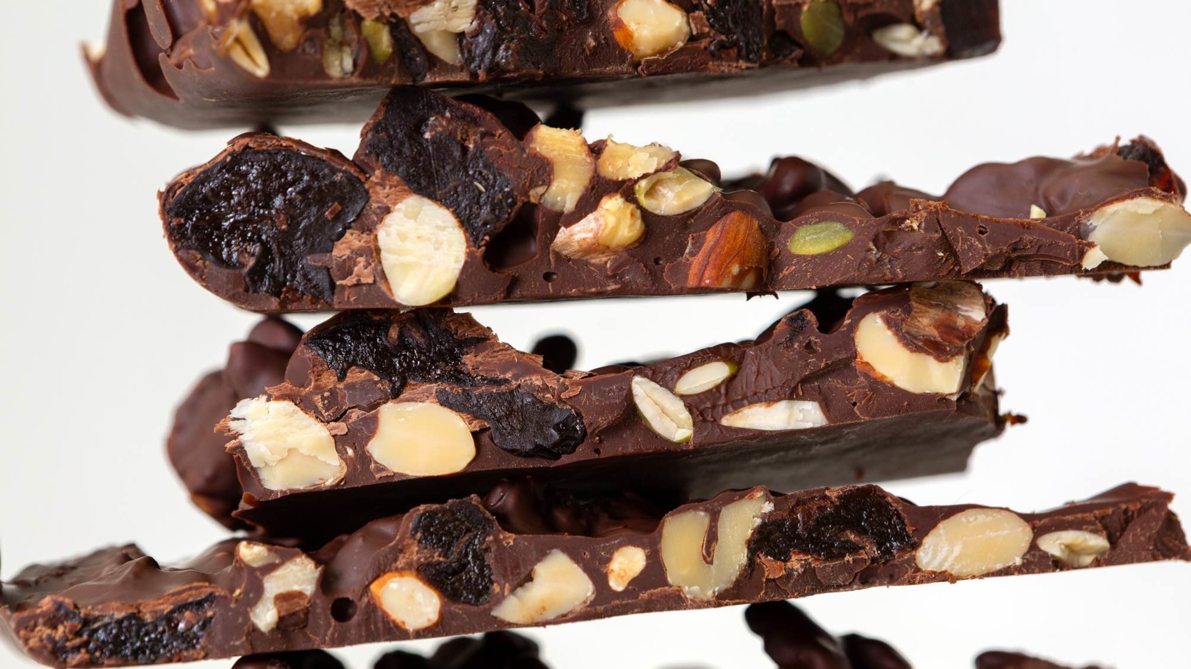Chunky Chocolate Fruitandnutbars Food Network Kitchen