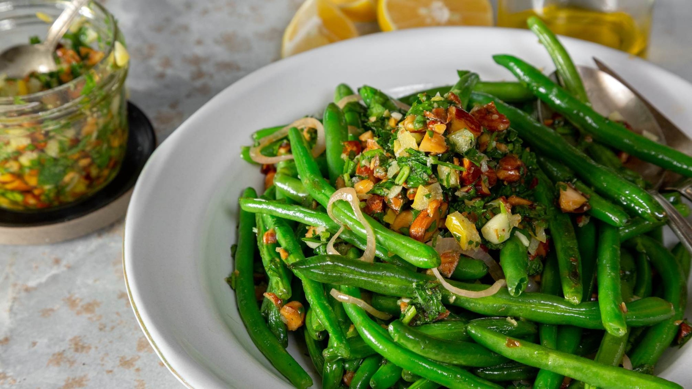 Green Beans With Almond Gremolata Food Network Kitchen