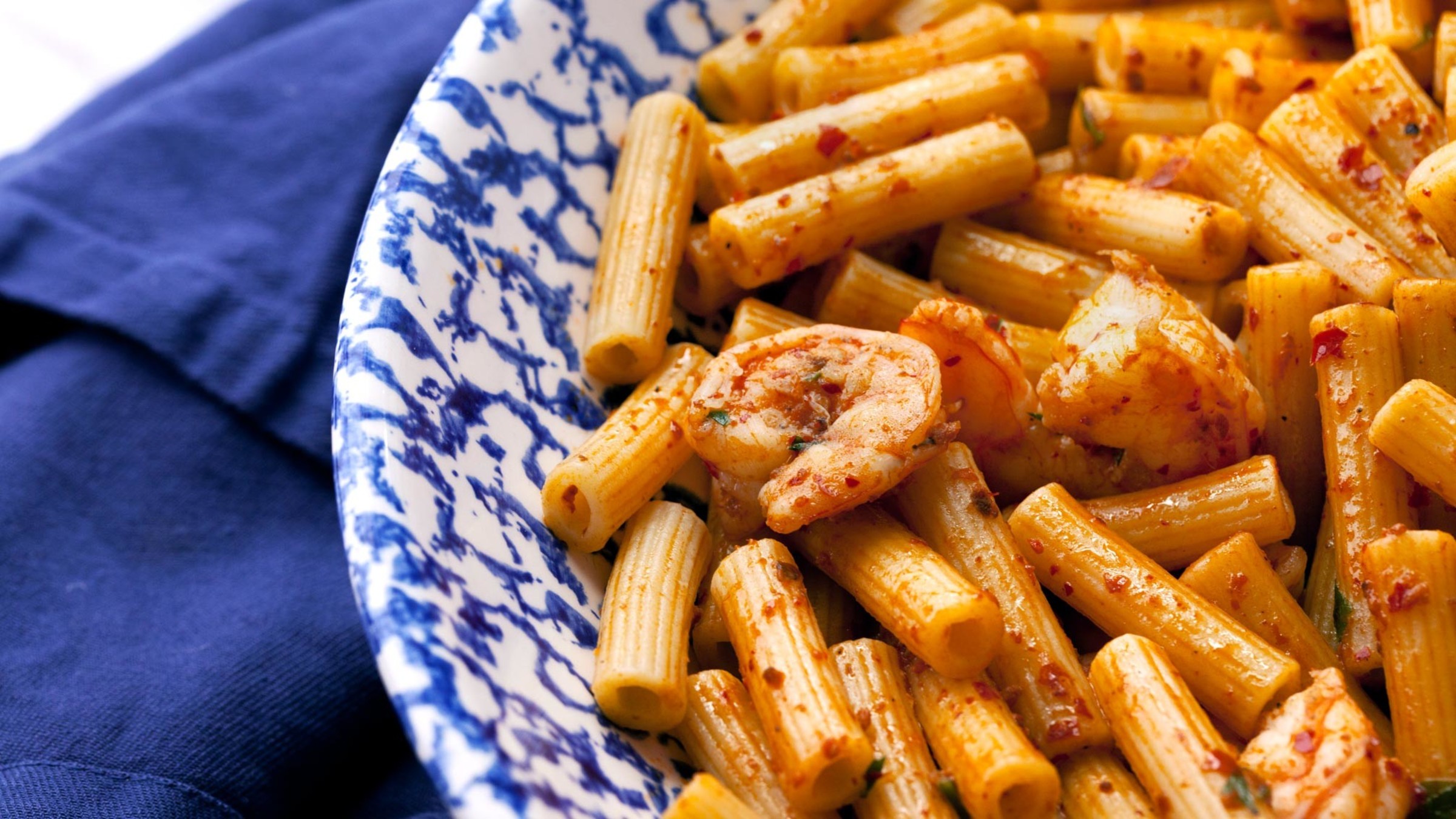 Ziti With 'nduja And Shrimp Food Network Kitchen