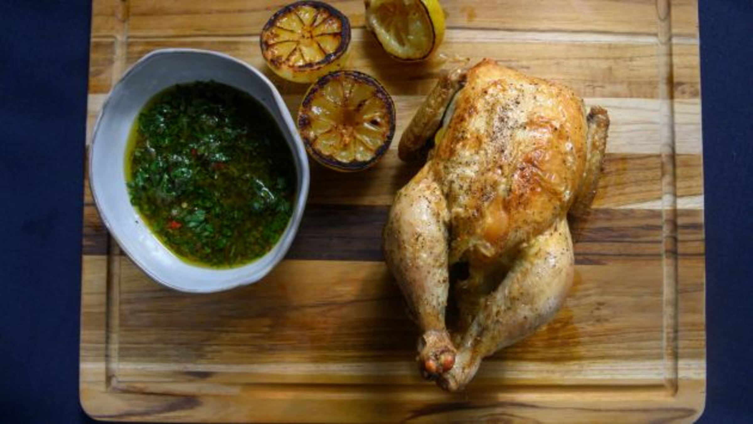 Jacques Pepin's Classic Roasted Chicken Food Network Kitchen