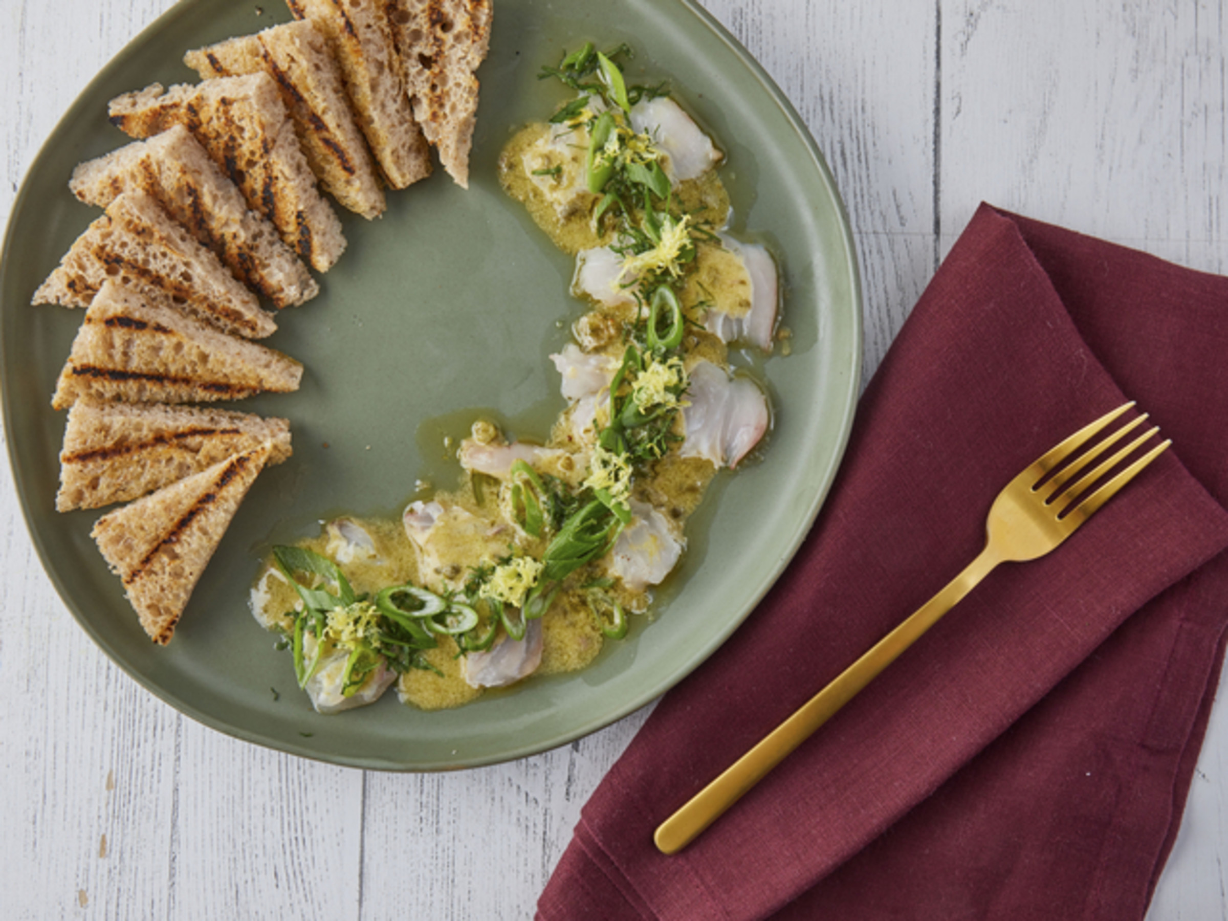 Fish Crudo Food Network Kitchen